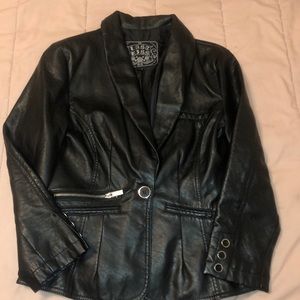 Leather jacket